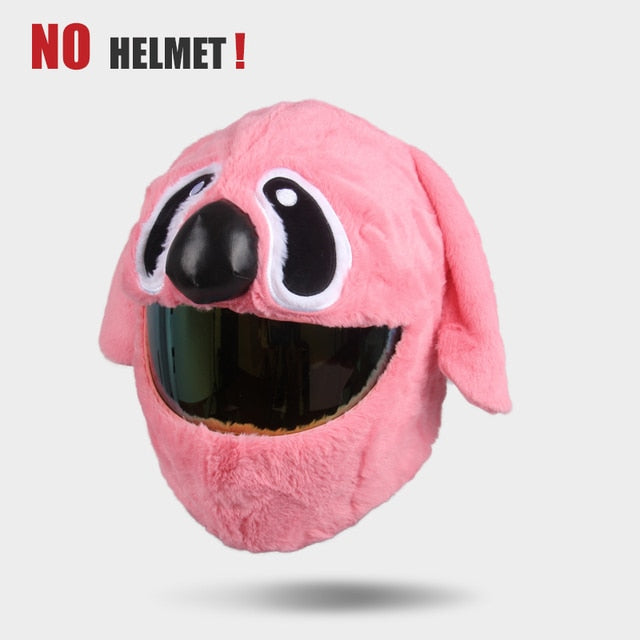 Motorcycle Helmet Furry Hat