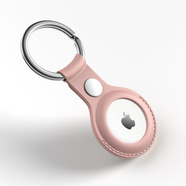 Leather AirTag Keyring