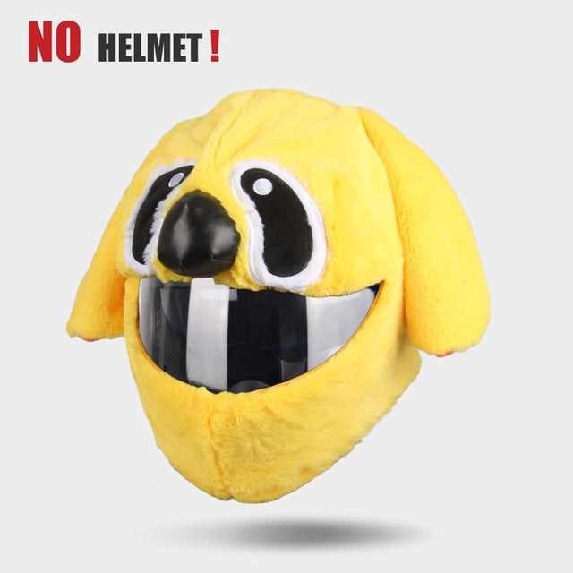 Motorcycle Helmet Furry Hat