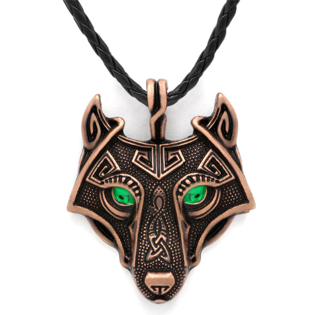 Valkyrie Wolf Necklace