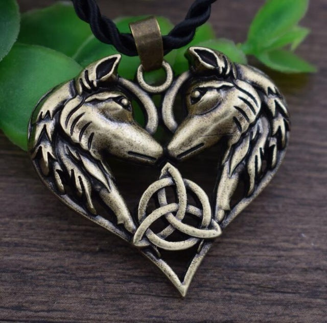 Wolf Necklace Pendant