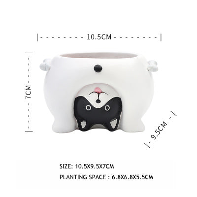 Cute Animal Flower Pots