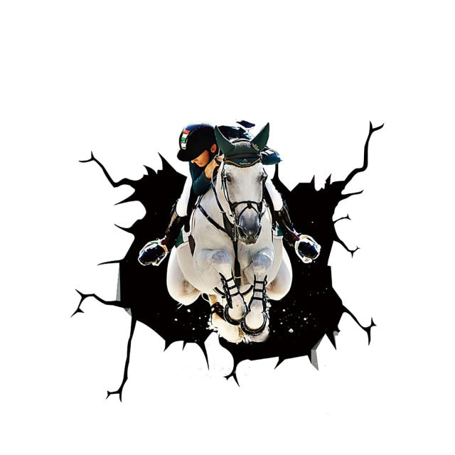Horse Car Sticker