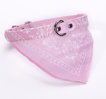 Small Pet Collar With Bandana
