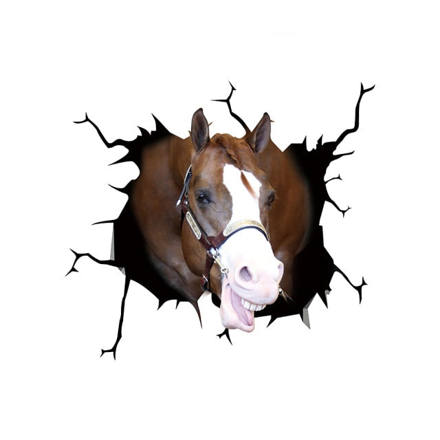 Horse Car Sticker