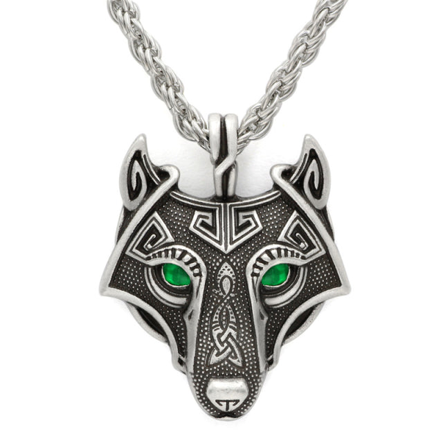 Valkyrie Wolf Necklace