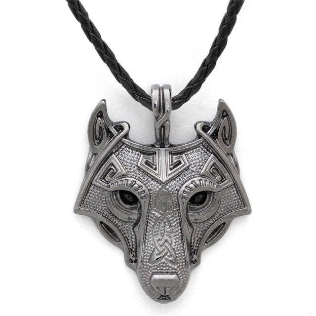 Valkyrie Wolf Necklace