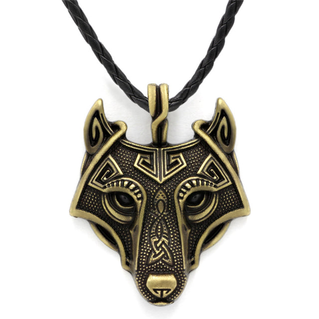 Valkyrie Wolf Necklace