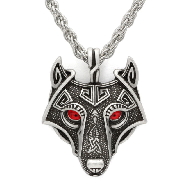Valkyrie Wolf Necklace