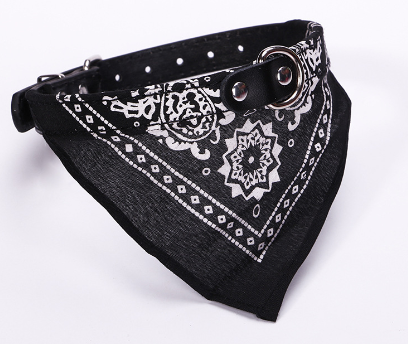 Small Pet Collar With Bandana
