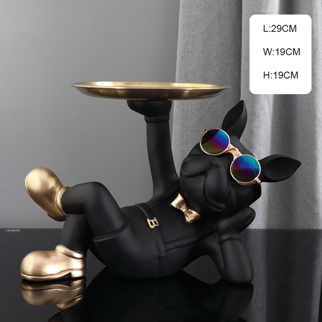 Frenchie Butler Statue