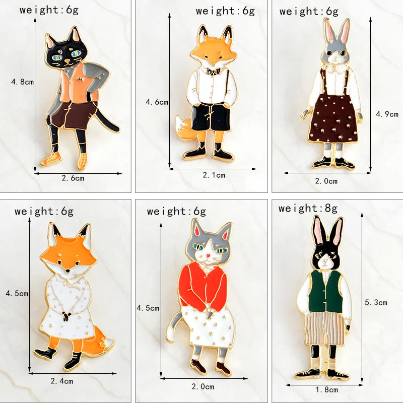 Furry Friends Pins