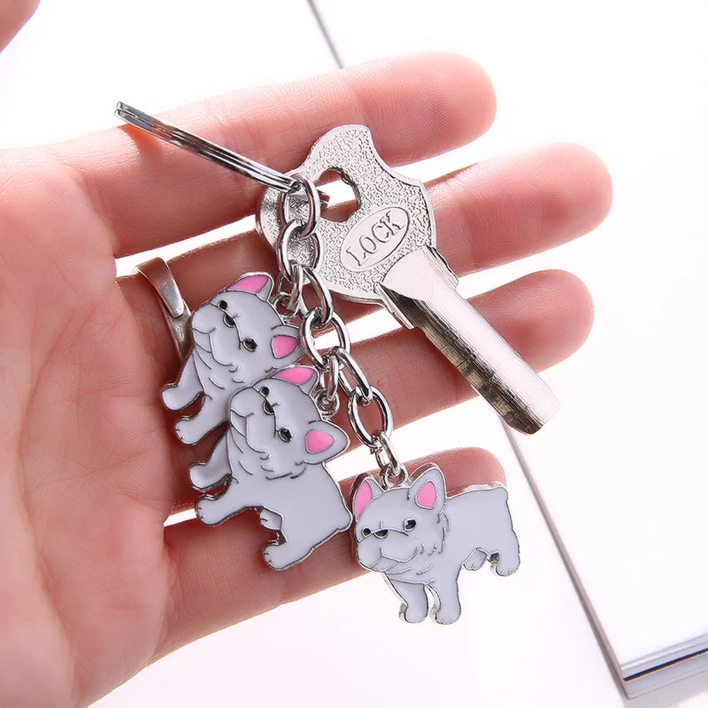 French Bulldog Keychain