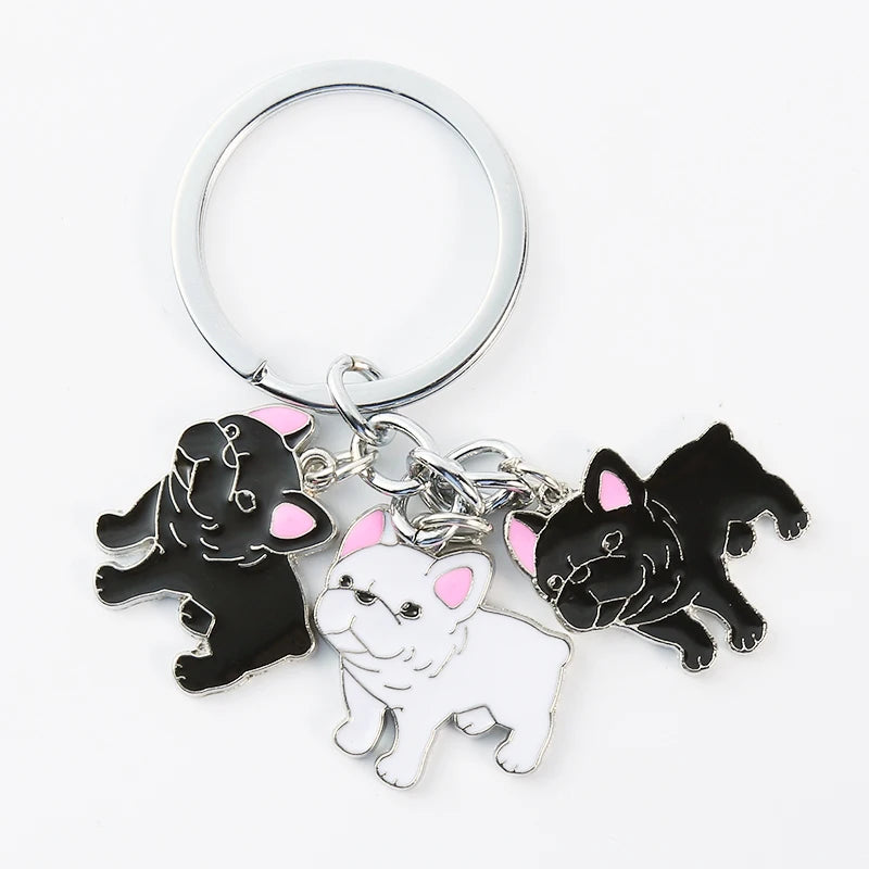 French Bulldog Keychain