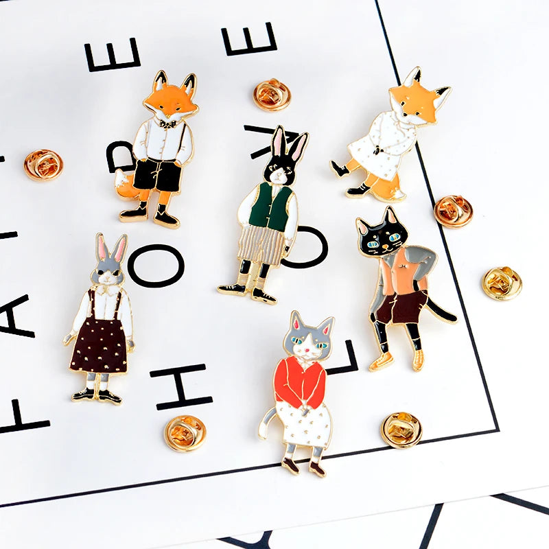 Furry Friends Pins