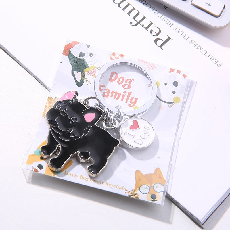 French Bulldog Keychain
