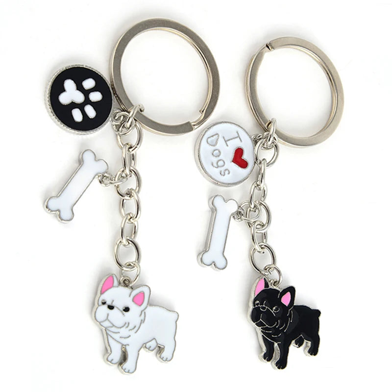 French Bulldog Keychain