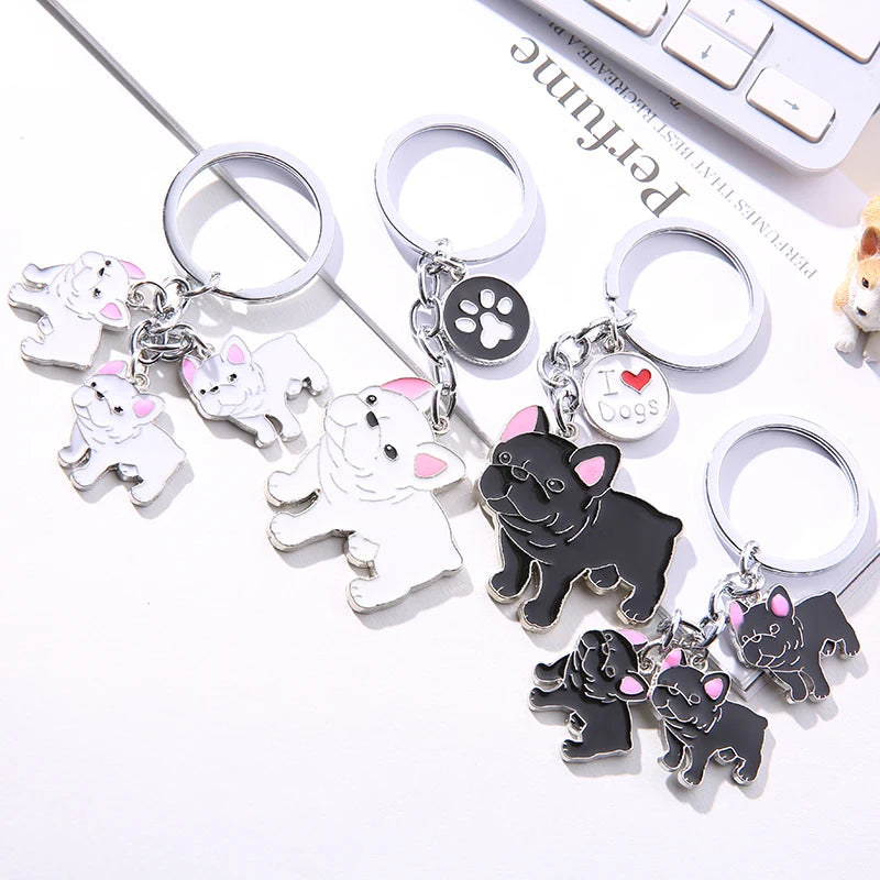 French Bulldog Keychain