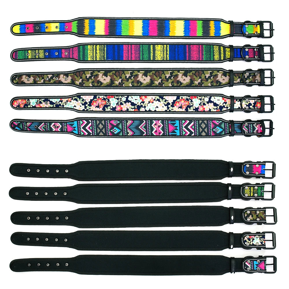 Reflective Nylon Dog Collar