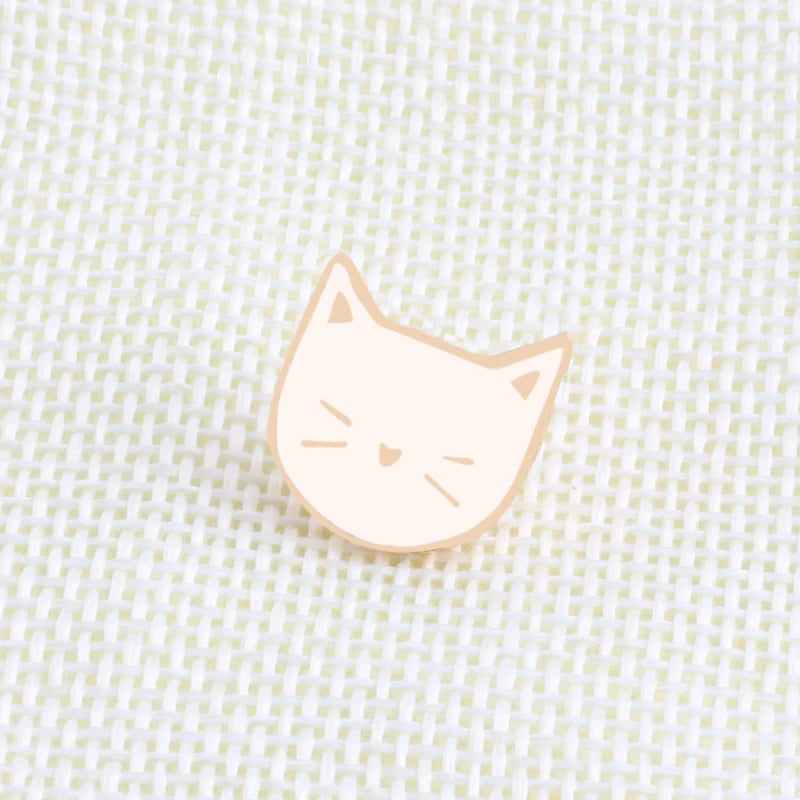 Black and White Kitten Pins