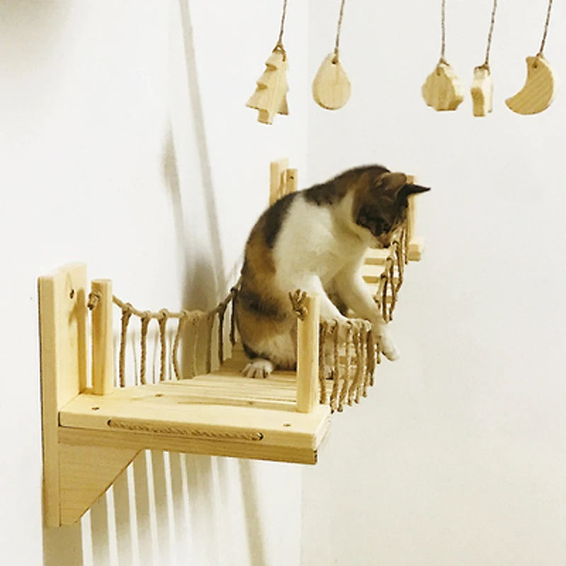 Wooden Cat Bridge