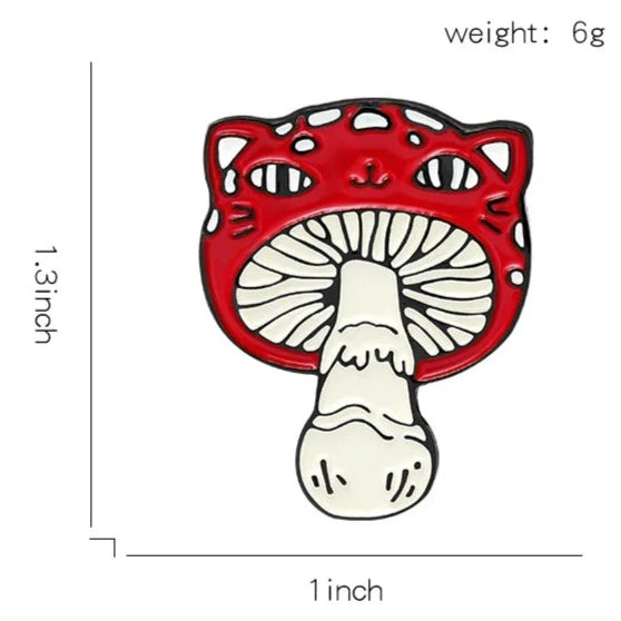 The Catshroom Pin