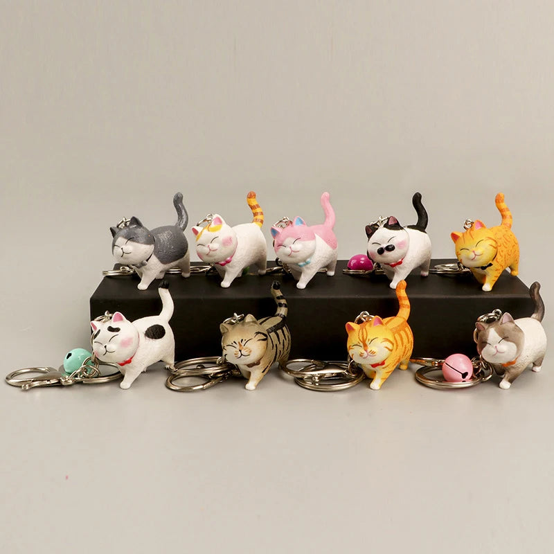 Kawaii Cat Keychain