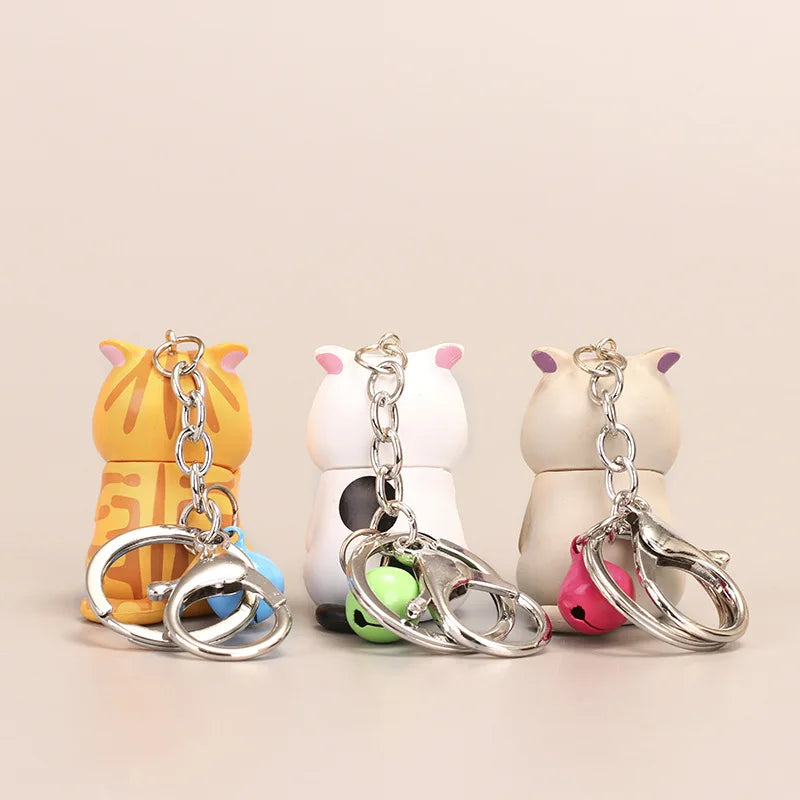 Facepalm Cat Keychain