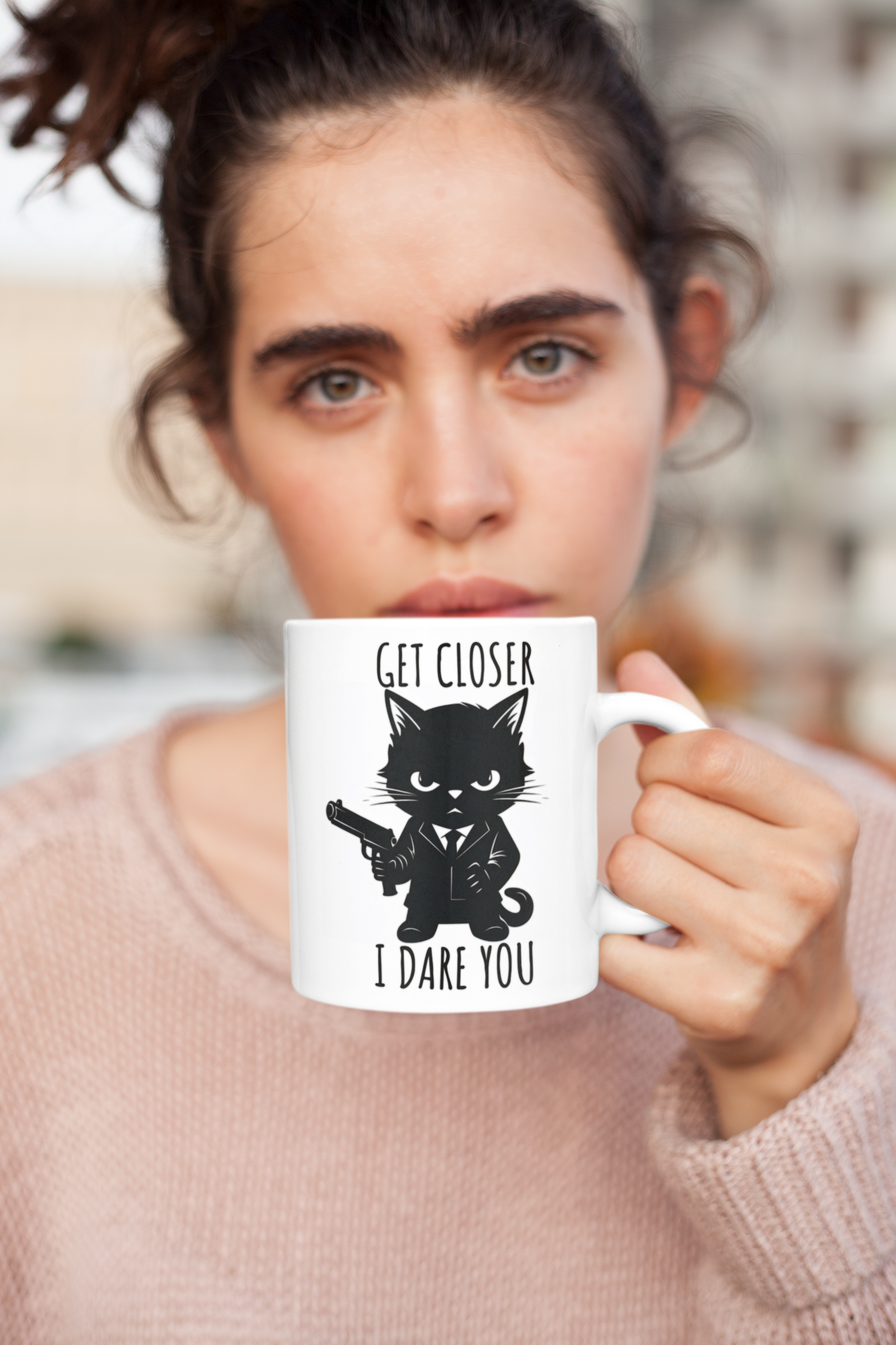 Get Closer I Dare You Mug