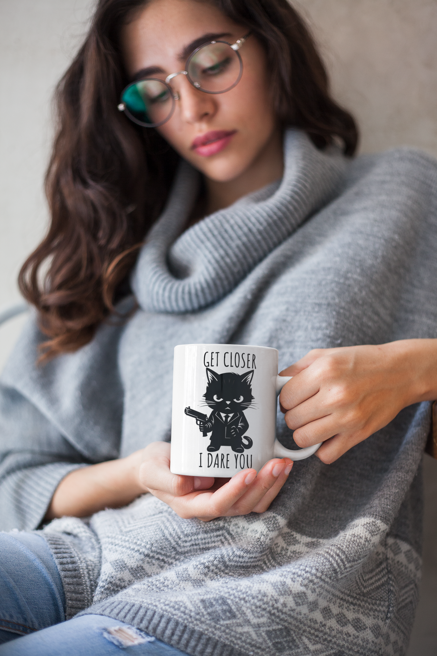 Get Closer I Dare You Mug