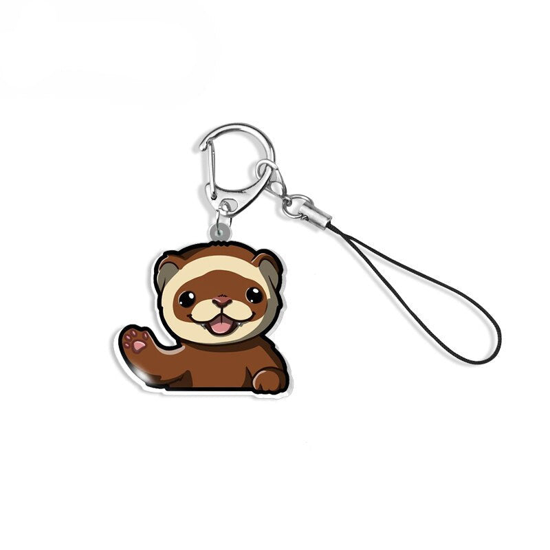 Ferret Trendy Keychain