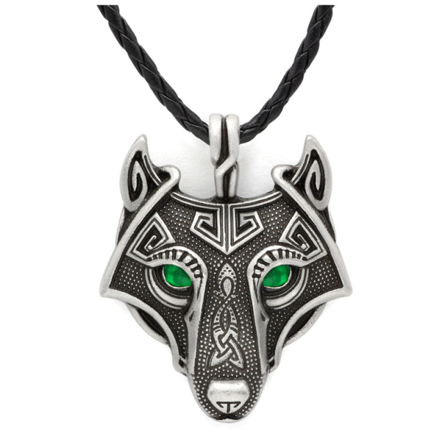 Valkyrie Wolf Necklace