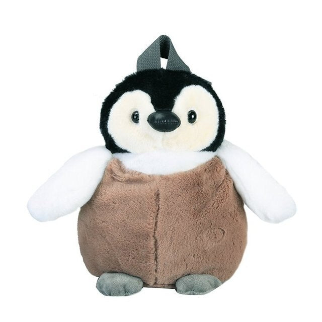 Plush Penguin Backpack