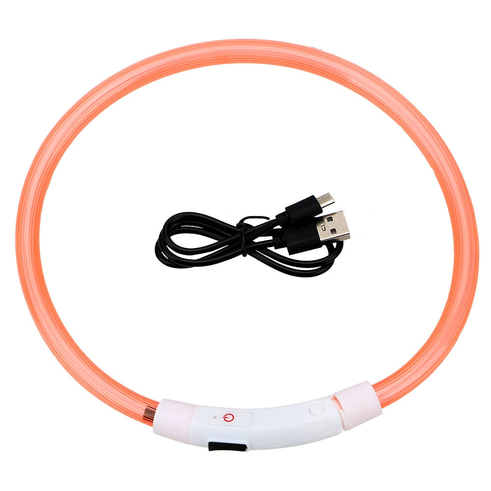 LED Waterproof Dog Collar