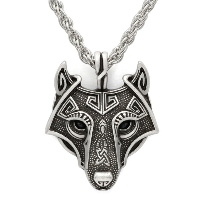 Valkyrie Wolf Necklace