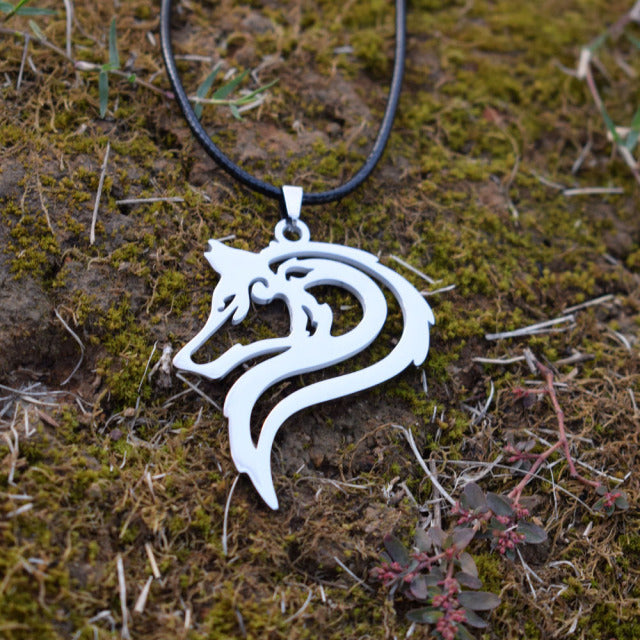 Wolf Necklace Pendant