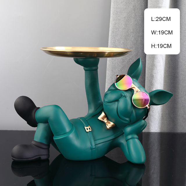Frenchie Butler Statue