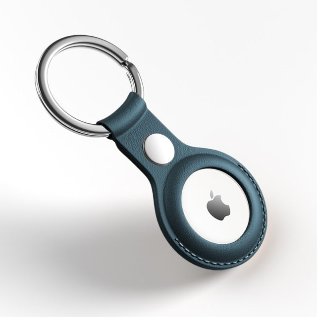 Leather AirTag Keyring