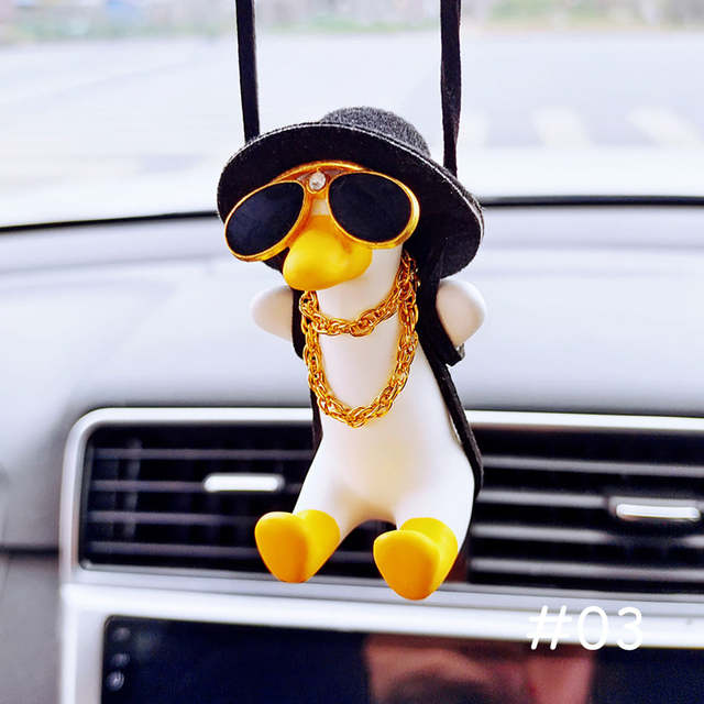 AdventureDuck Car Pendant
