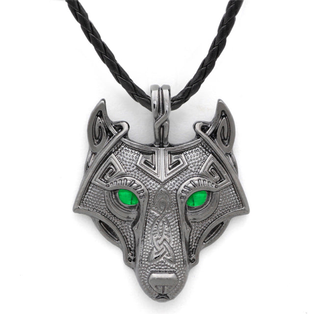 Valkyrie Wolf Necklace