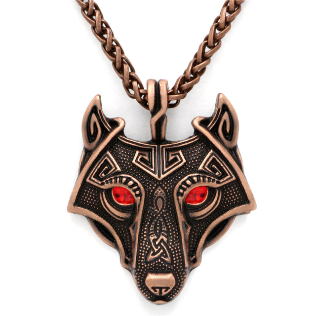 Valkyrie Wolf Necklace