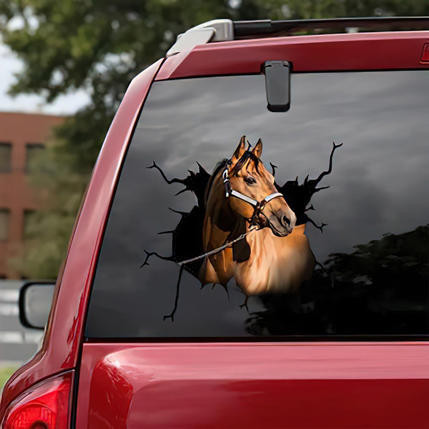 Horse Car Sticker