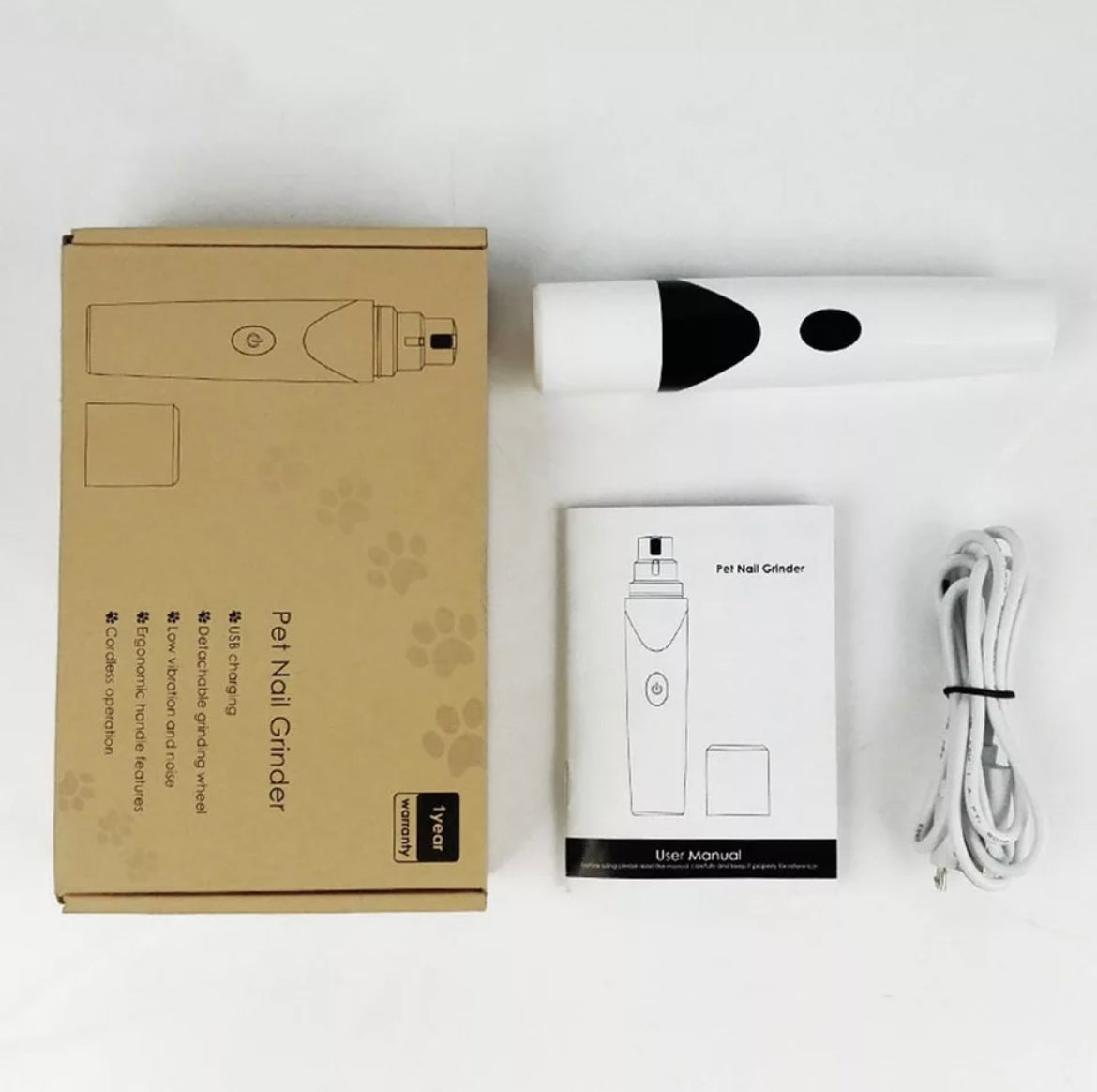 PolishPaws Rechargeable Pet Nail Care System