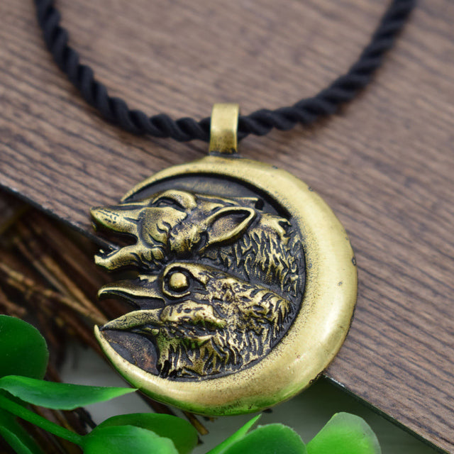 Wolf Necklace Pendant