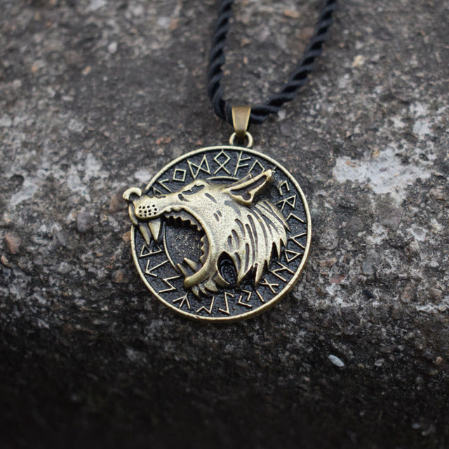 Wolf Necklace Pendant