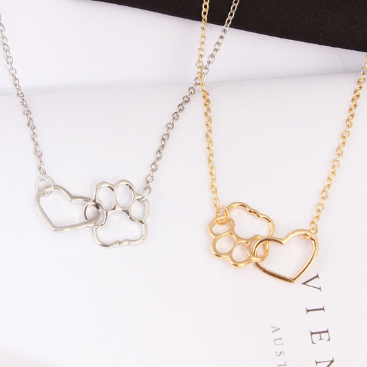 Paw Love Necklace