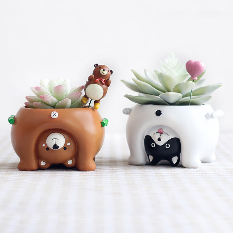 Cute Animal Flower Pots