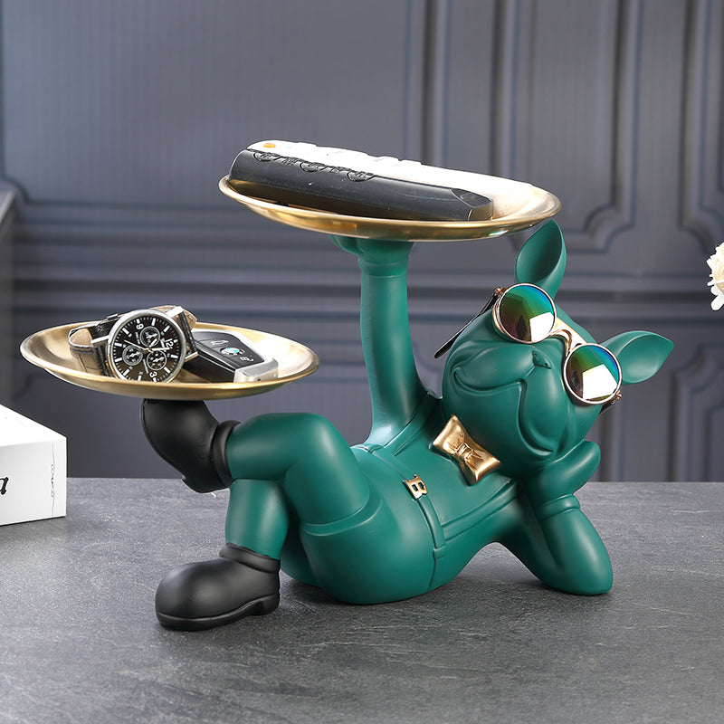 Frenchie Butler Statue