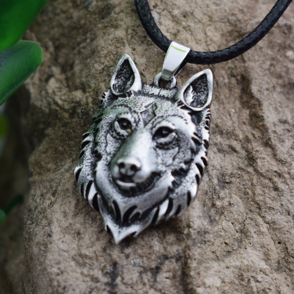 Wolf Necklace Pendant