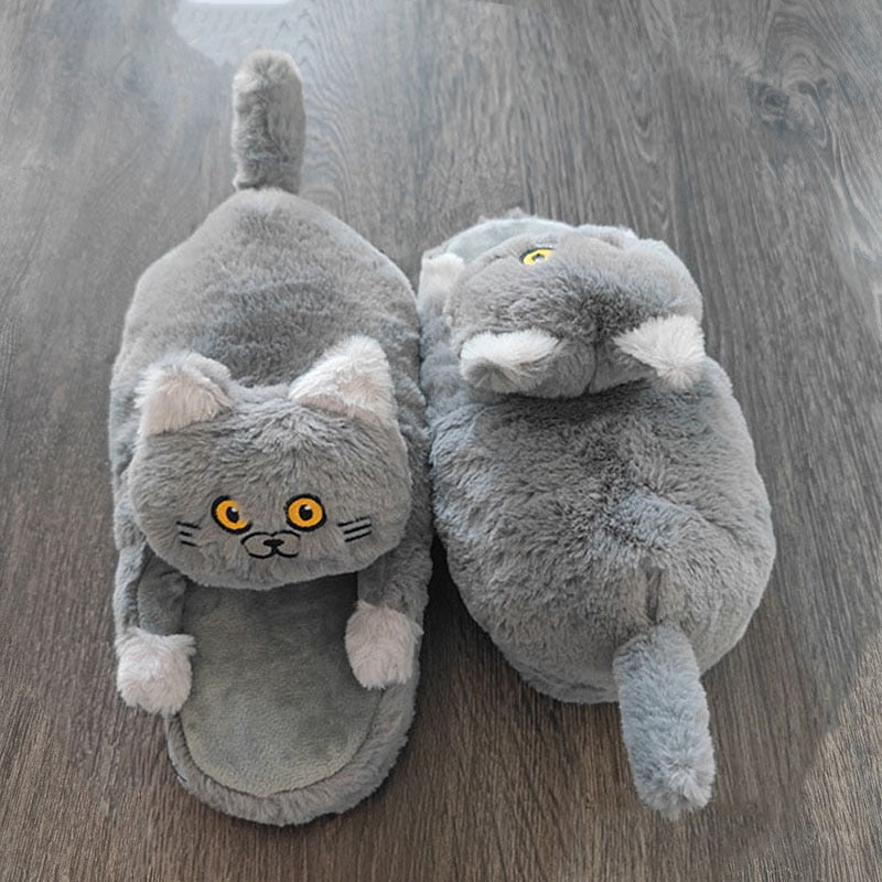 Clingy Cat Slippers